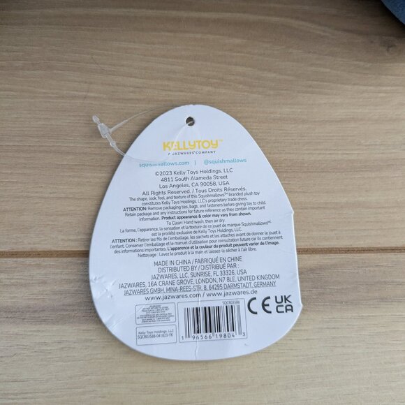 11” Squishmallow Blue Bigfoot Dani - Picture 6 of 6